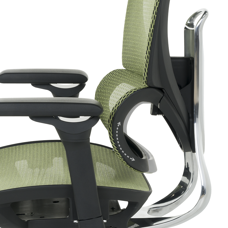 Ергономичен стол CALGARY - зелен