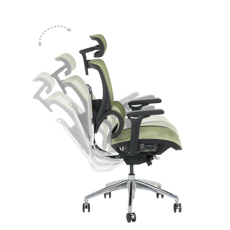 Ергономичен стол CALGARY - зелен