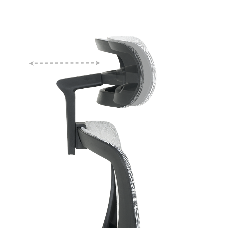 Ергономичен стол DELTA - бял