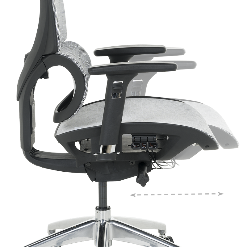 Ергономичен стол DELTA - бял