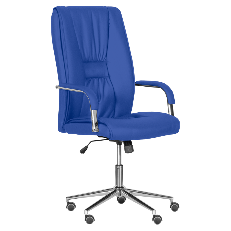 Президентски офис стол Carmen 6500-1 - син