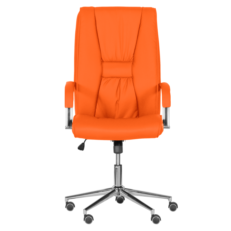 Президентски офис стол Carmen 6500-1 - оранжев