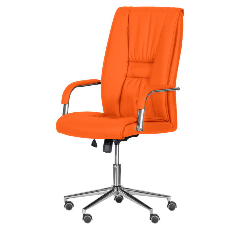 Президентски офис стол Carmen 6500-1 - оранжев