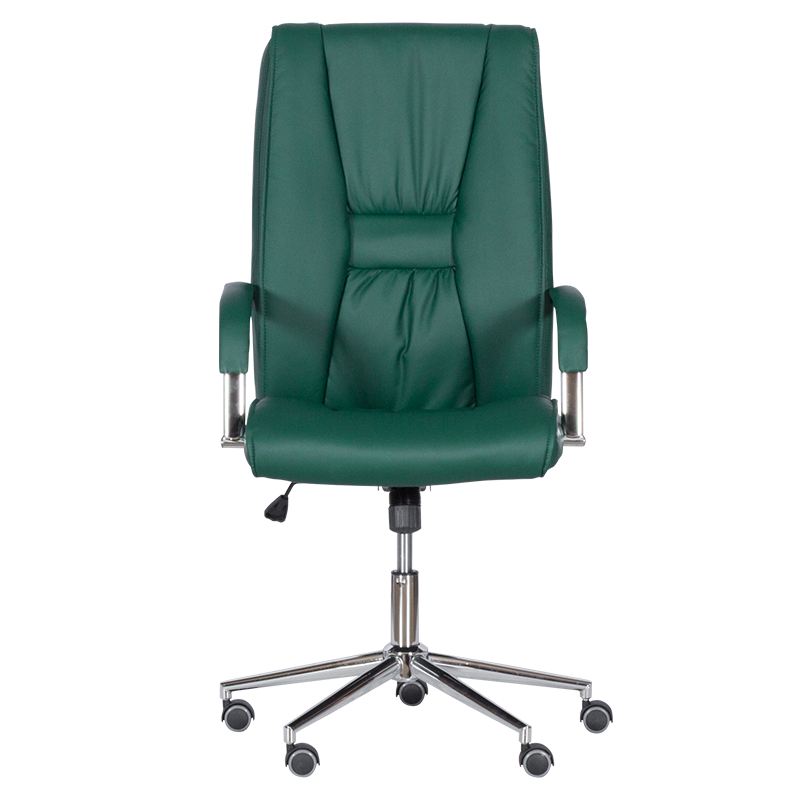 Президентски офис стол Carmen 6500-1 - маслено зелен