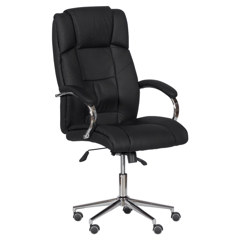 Президентски офис стол Carmen 6506-1 - черен LUX