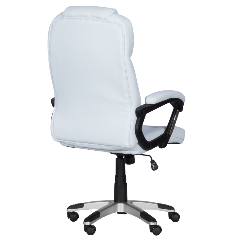 Президентски офис стол Carmen 6514 - бял