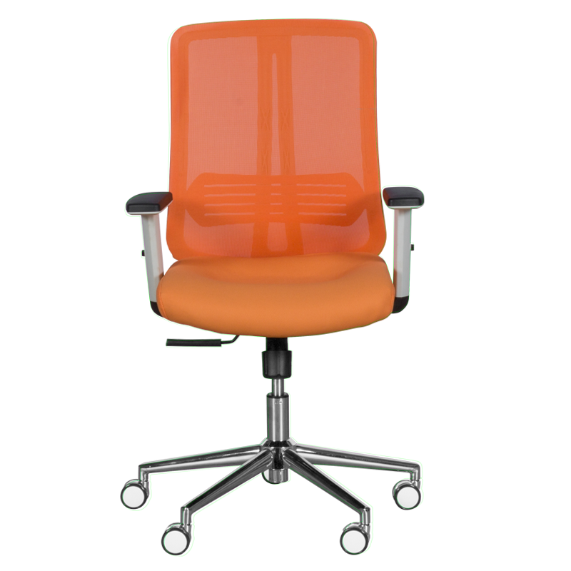 Президентски офис стол LORENA - оранжев