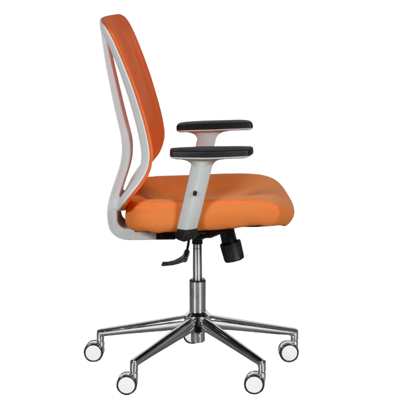 Президентски офис стол LORENA - оранжев