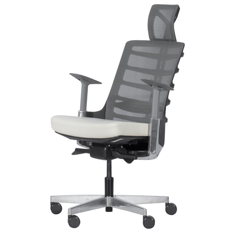 Ергономичен стол ALBERTO - бял