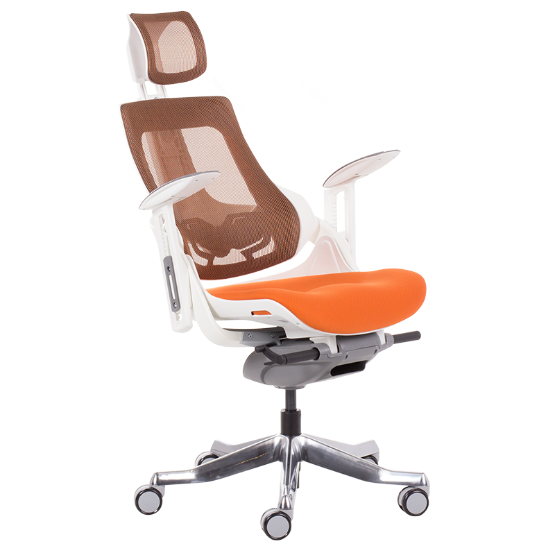 Ергономичен стол AMBRA - оранжев