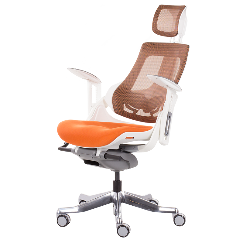 Ергономичен стол AMBRA - оранжев