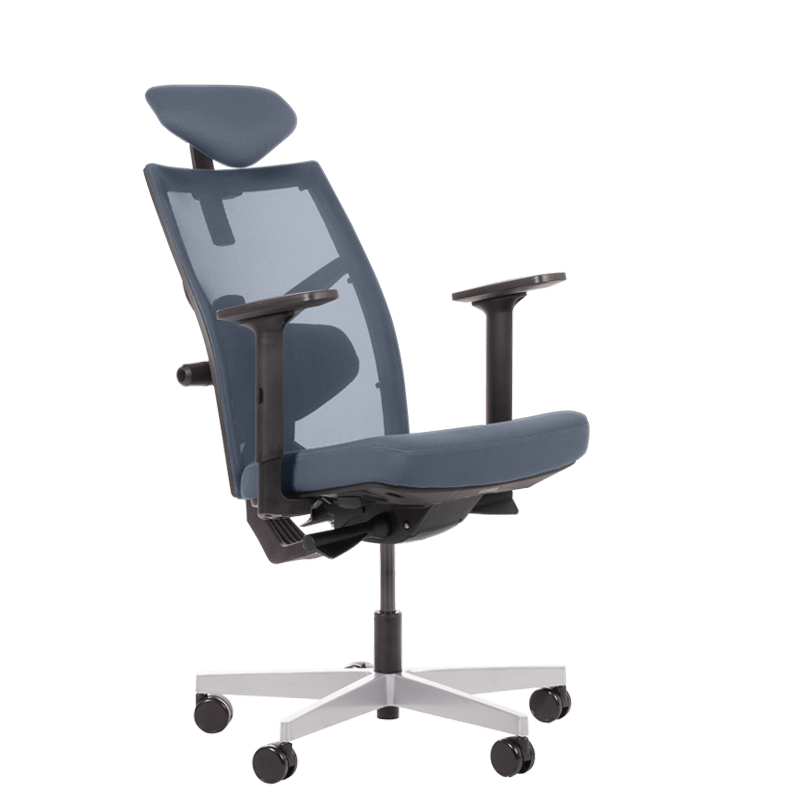 Ергономичен стол FREDO - сив