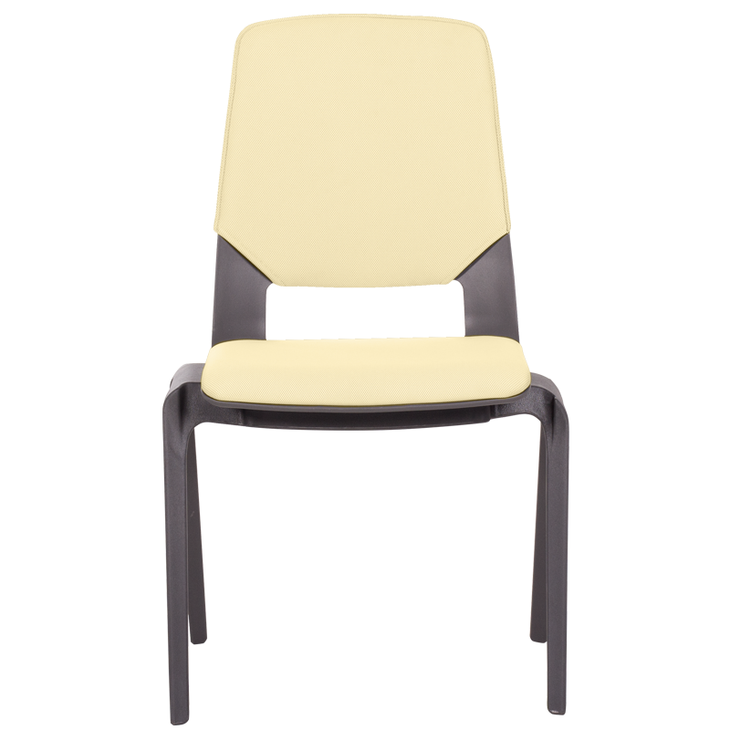 Посетителски стол LIMBER - светло жълт