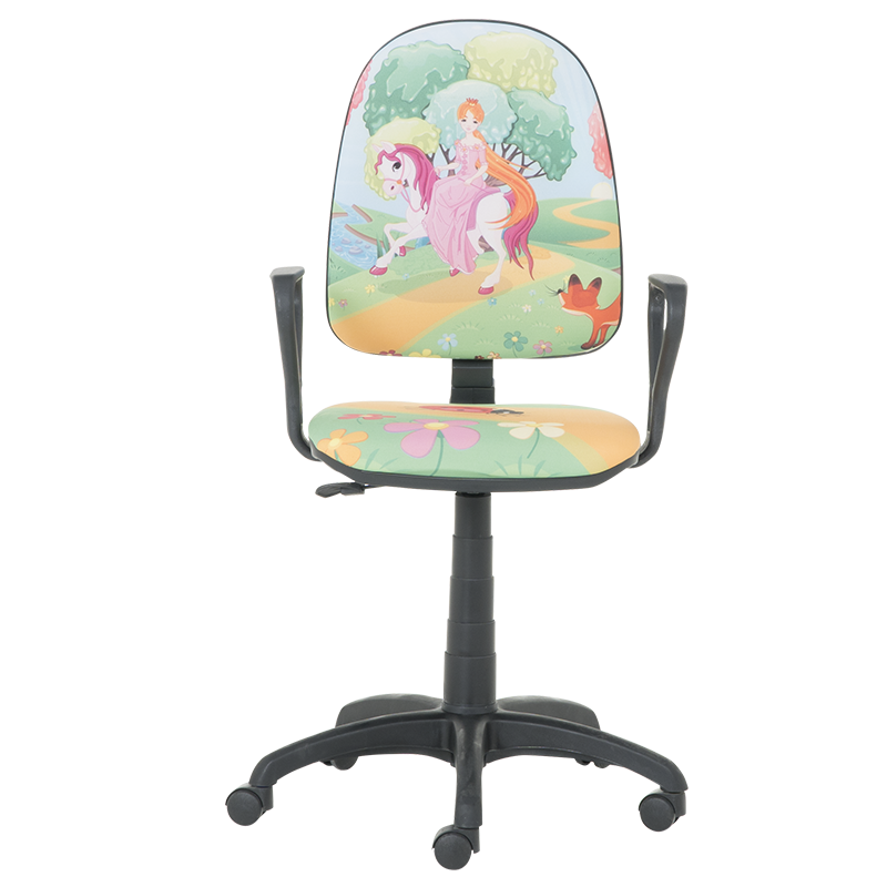 Детски стол Prestige с подлакътници - принцеси