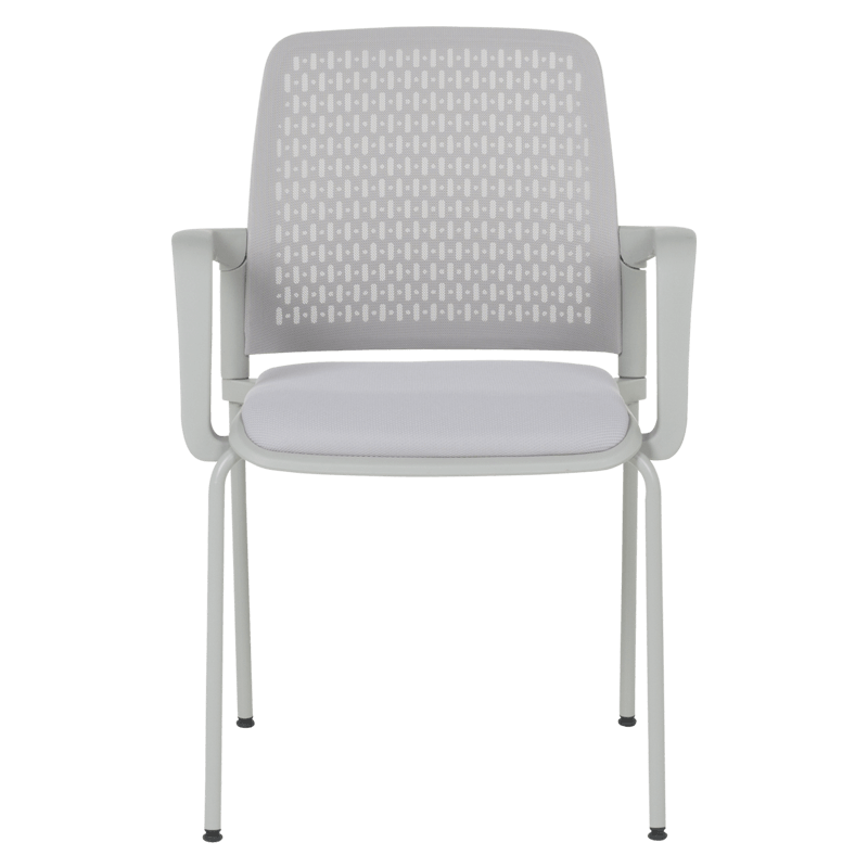 Посетителски стол Carmen 1138 G - светлосив