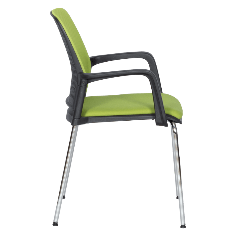 Посетителски стол Carmen 1138 CH - зелен