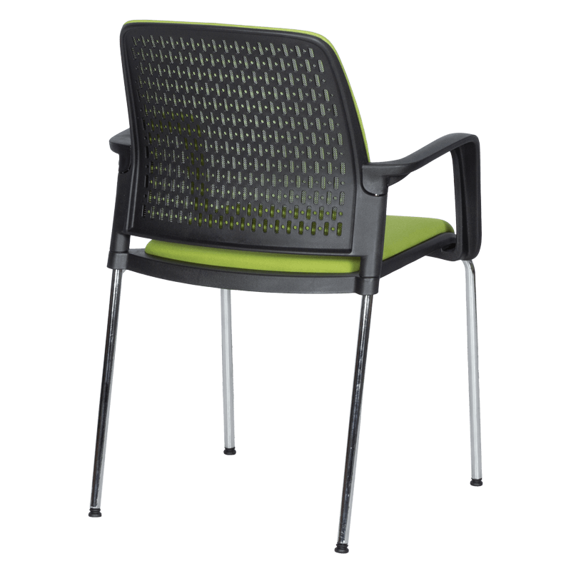 Посетителски стол Carmen 1138 CH - зелен