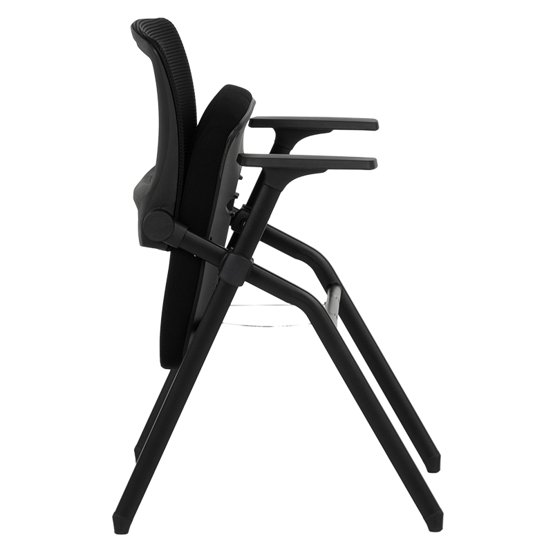 Посетителски стол Carmen 1707 - черен