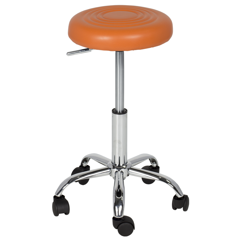 Табуретка с колелца Carmen 3075 - оранжев