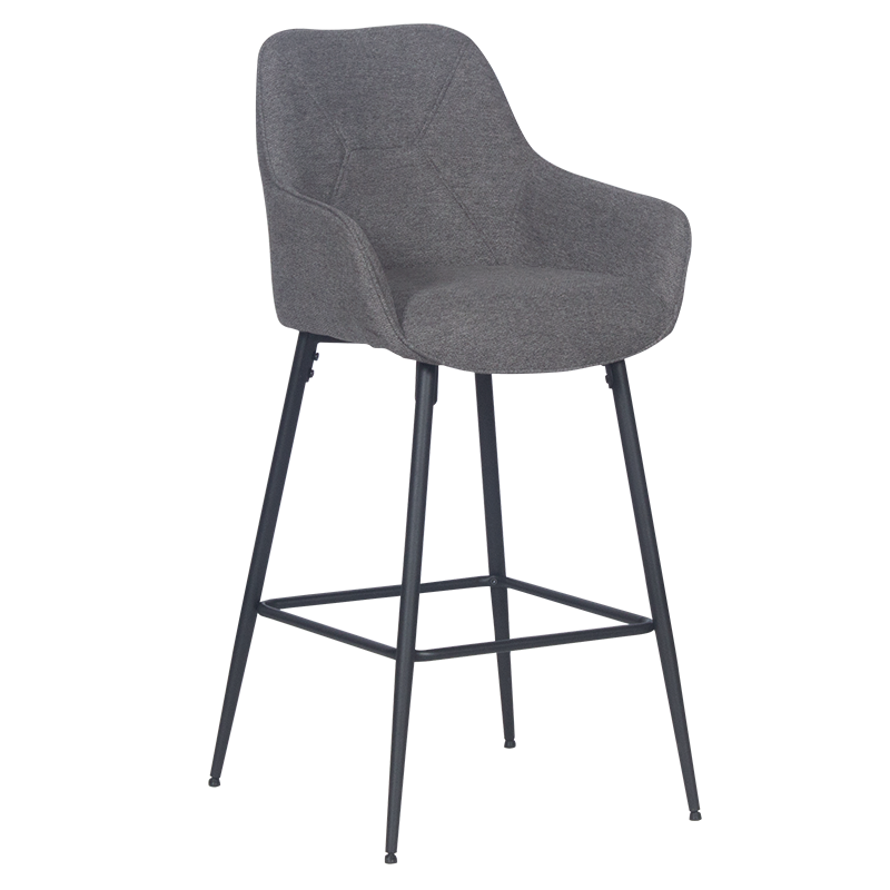 Бар стол MERTON - тъмносив CM