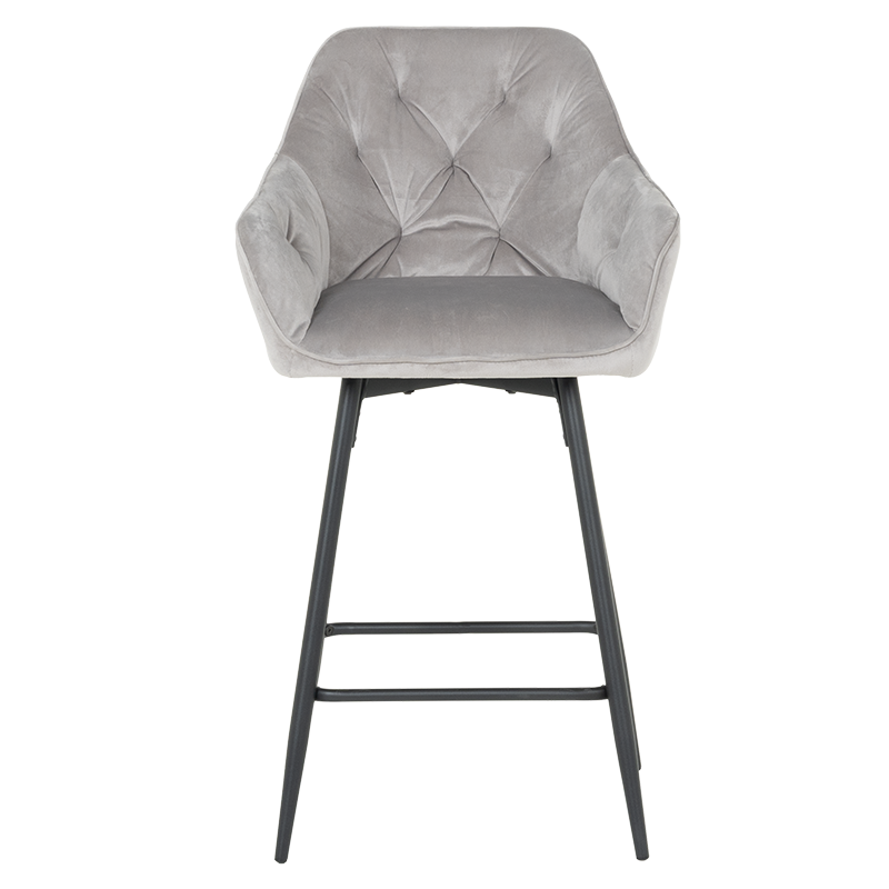 Бар стол LAZIO - светлосив