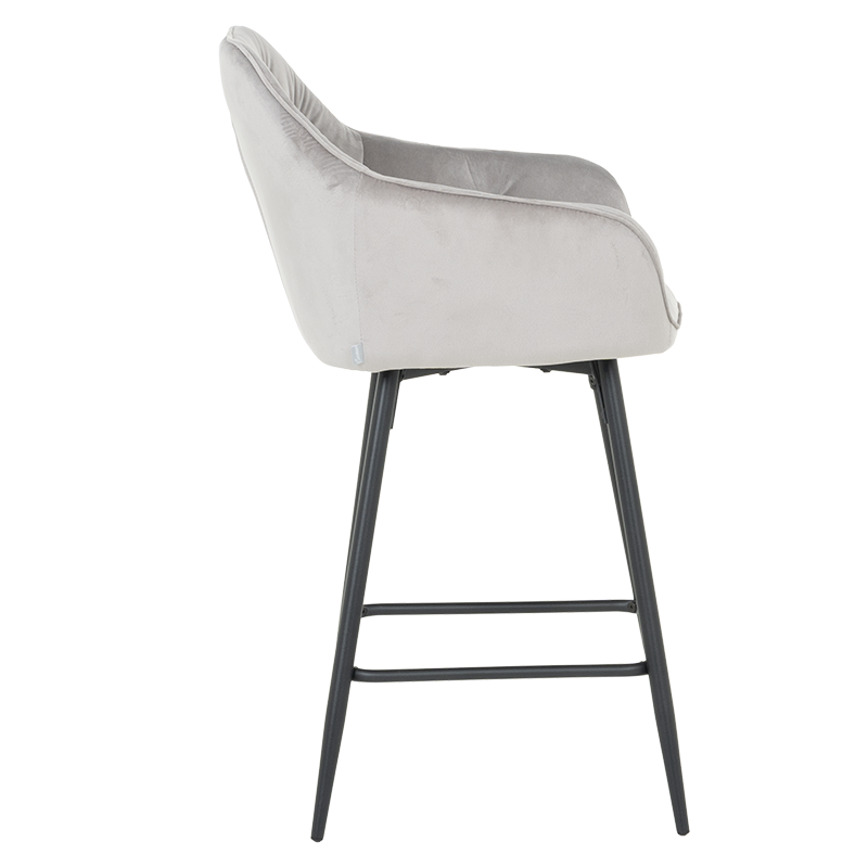 Бар стол LAZIO - светлосив