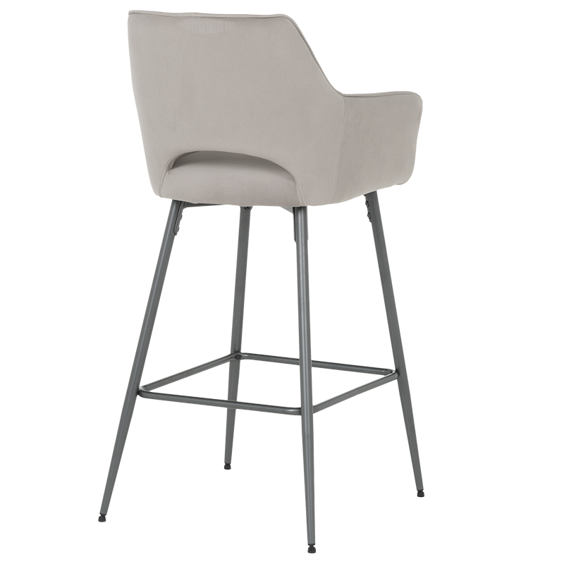 Бар стол TELFORD 2 - светлосив MJ 3