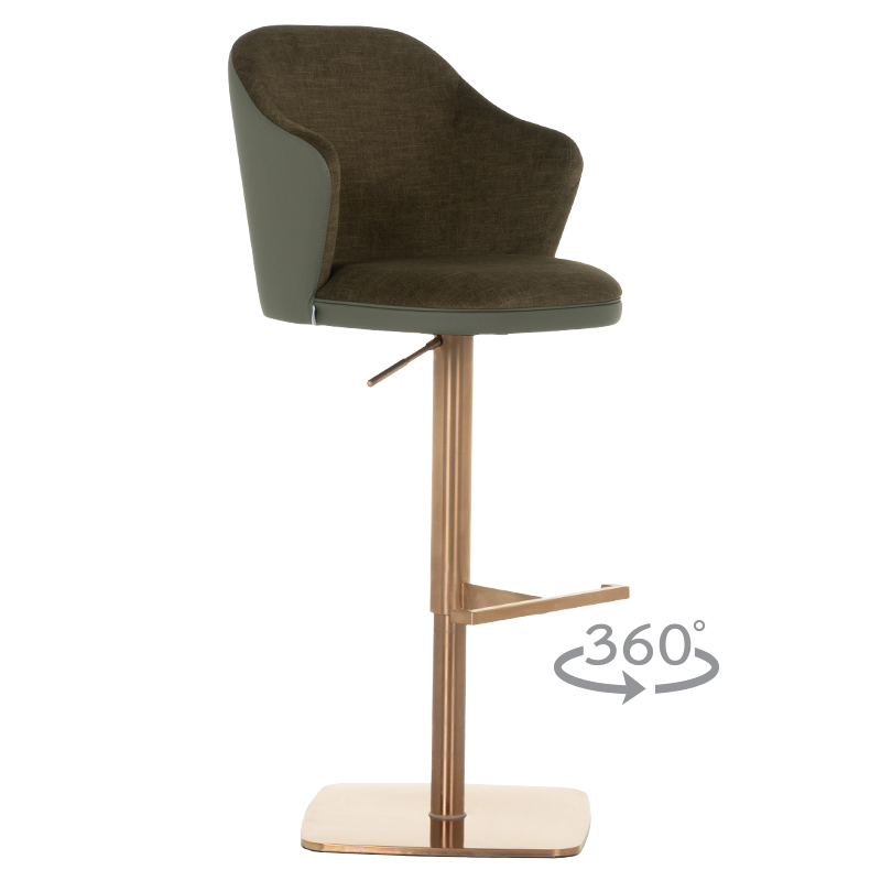 Бар стол BANKET - зелен RG