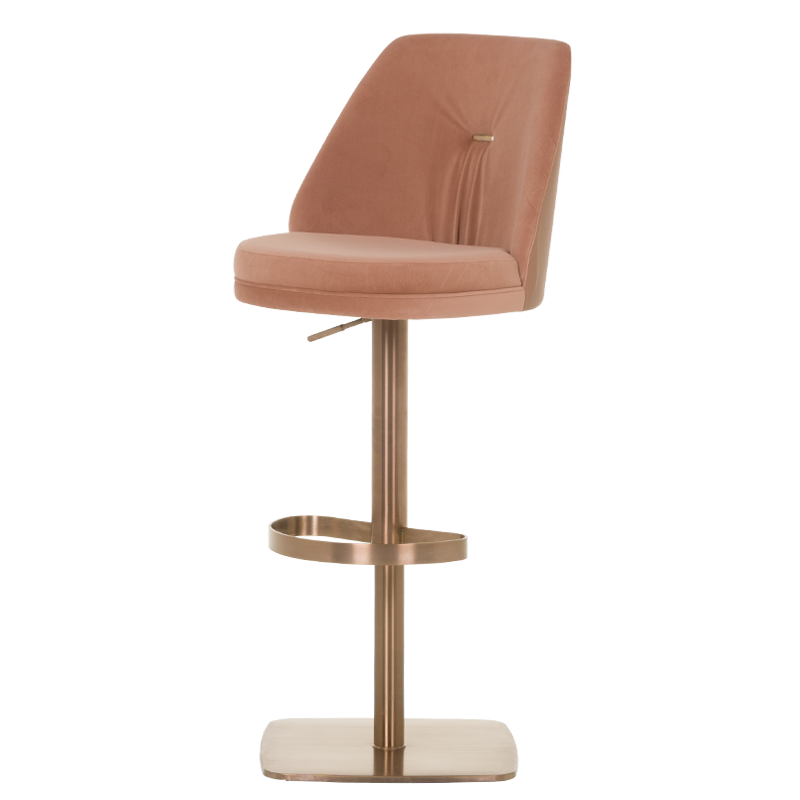 Бар стол HAUNA - розов RG