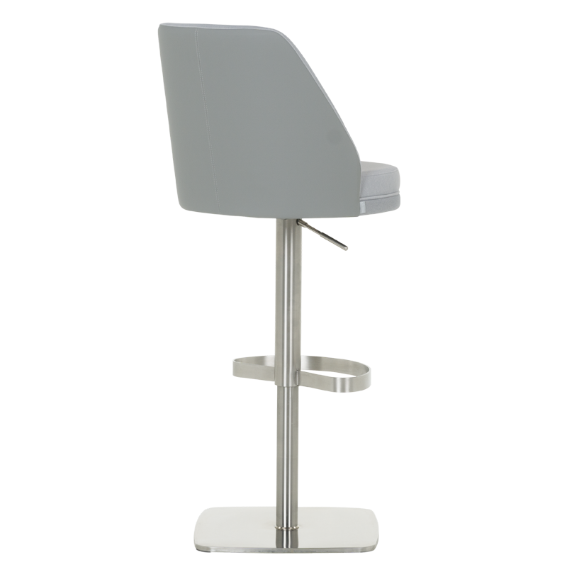 Бар стол HAUNA - светлосив SS