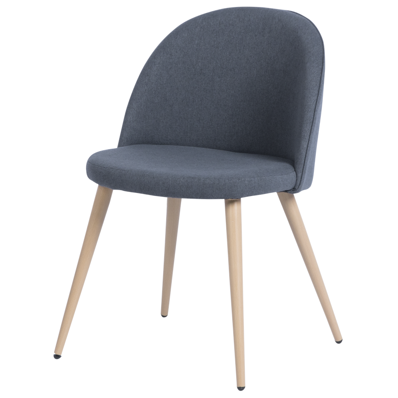 Трапезен стол Carmen 514 - тъмно сив MB