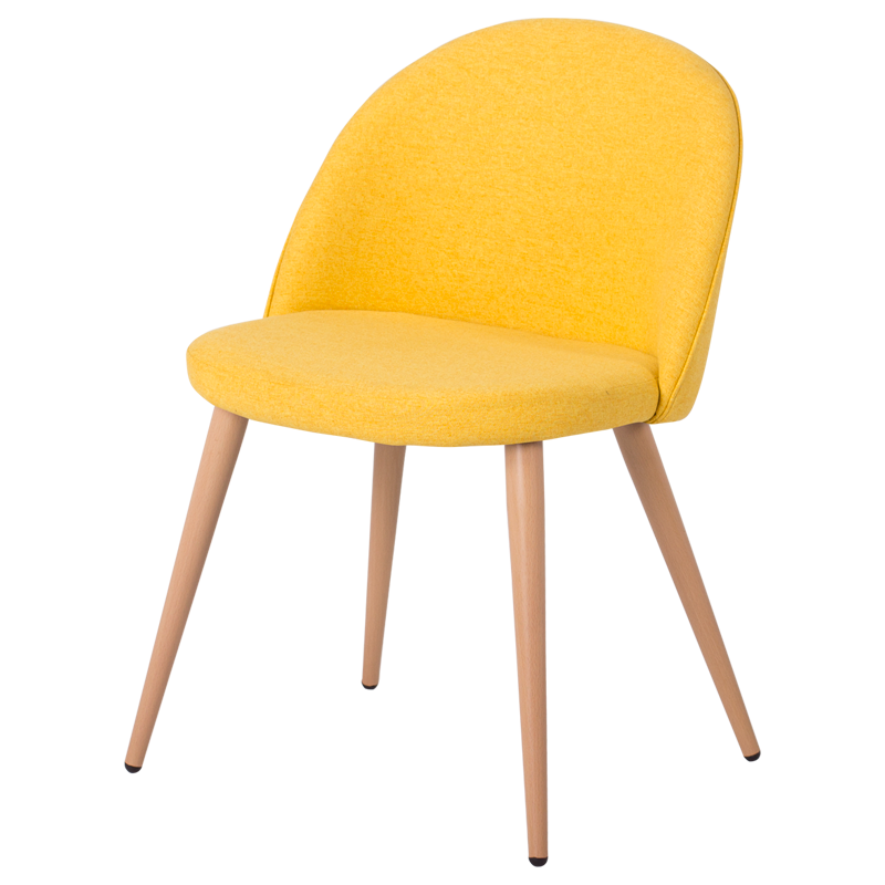 Трапезен стол Carmen 514 -ярко жълт MB