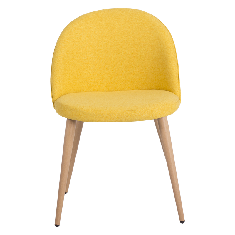 Трапезен стол Carmen 514 -ярко жълт MB