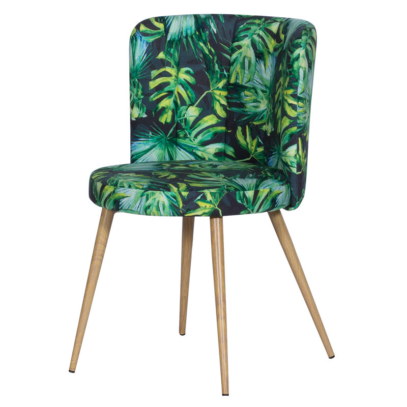 Трапезен стол Carmen 525 - зелен