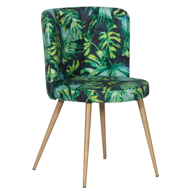 Трапезен стол Carmen 525 - зелен