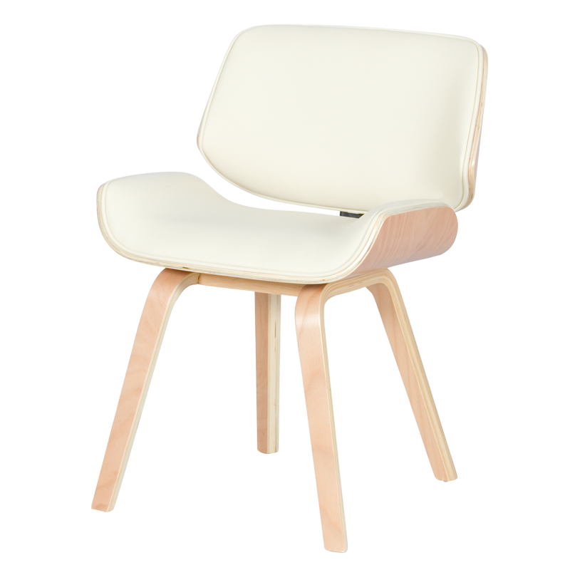 Трапезен стол Carmen 9976 - бук-крем