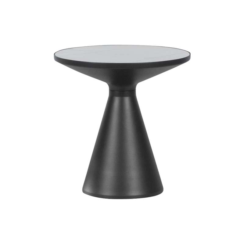 Холна маса ZARY 1 - бяла - черна