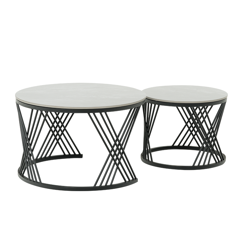 Комплект помощни холни масички FRESNO ДЕКО - сив