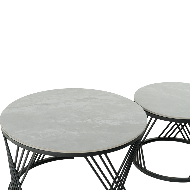 Комплект помощни холни масички FRESNO ДЕКО - сив