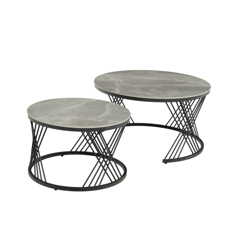 Комплект помощни холни масички LAHOLM - сив