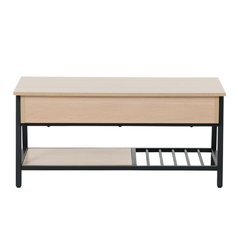 Холна маса с повдигащ механизъм DALLAS - дъб сонома