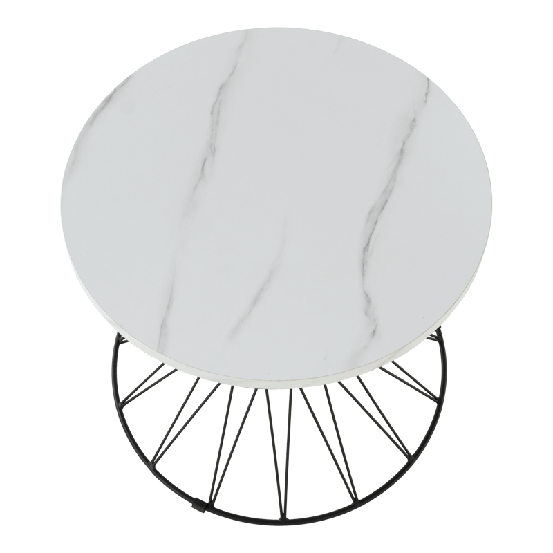 Помощна холна маса HENAN - бяла