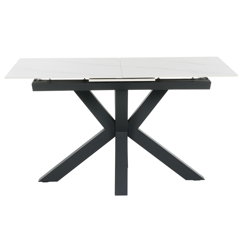 Разтегателна трапезна маса STARGARD - бяла