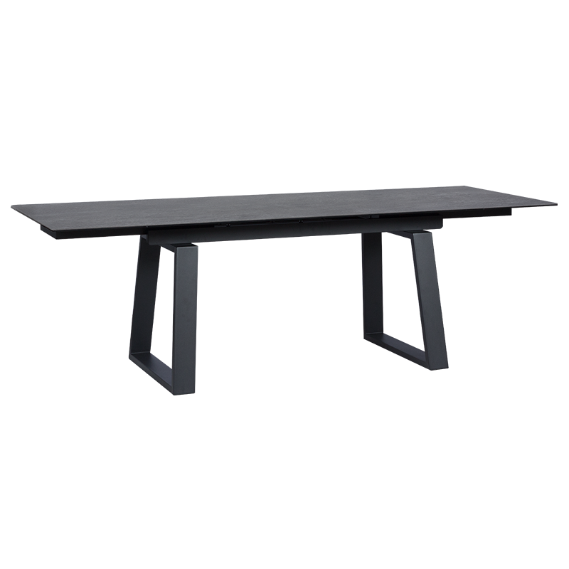 Разтегателна трапезна маса MIELEC - сива