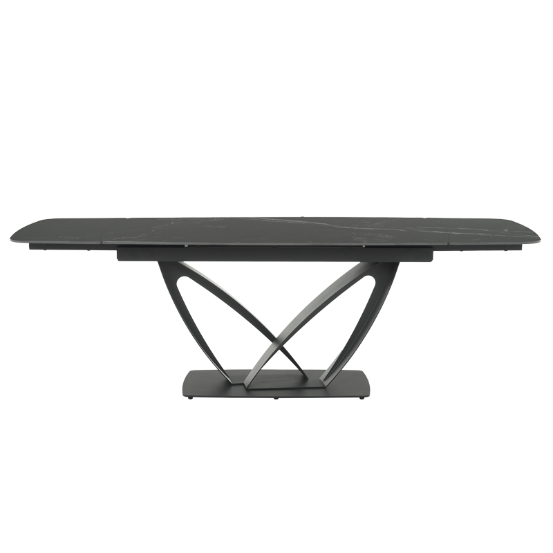 Разтегателна трапезна маса TORUN - черна