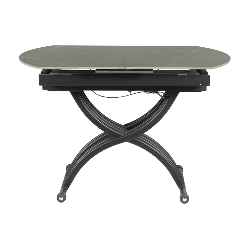 Разтегателна маса с повдигащ механизъм LESKO - сива