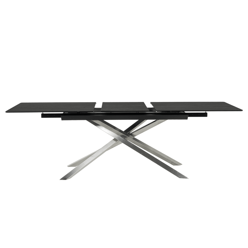 Разтегателна трапезна маса KIKOL - кафява