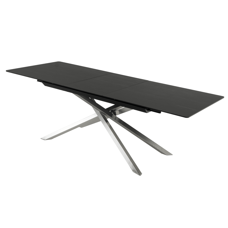 Разтегателна трапезна маса KIKOL - кафява