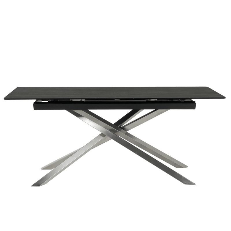 Разтегателна трапезна маса KIKOL - кафява