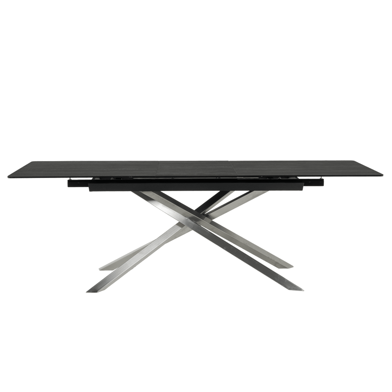 Разтегателна трапезна маса KIKOL - кафява